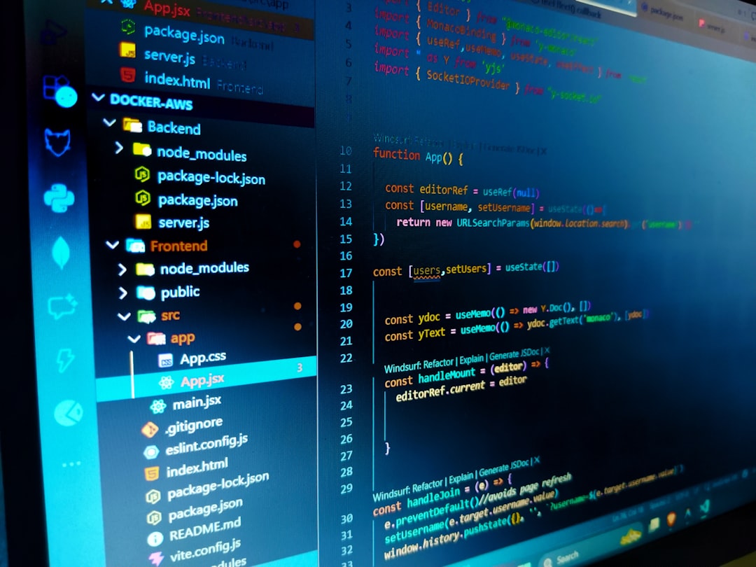 A side picture of VS Code Editor